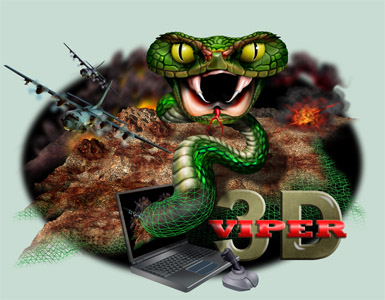 Viper 3-D Logo