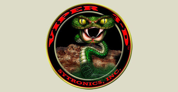 viper 3d logo design